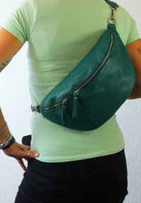 DrachenLeder Sac bandoulière - hellgrün