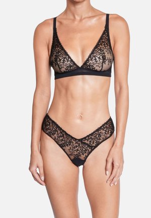 Soutien-gorge triangle - noir