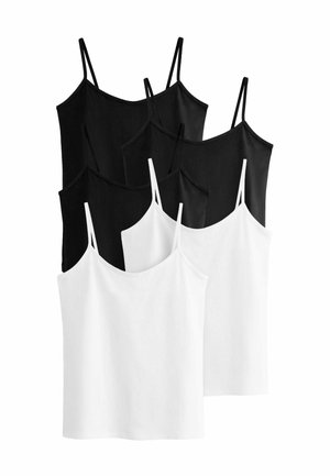 THE SET 5 PACK THIN STRAP - REGULAR FIT - Top - white black