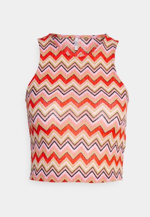 ONLY Petite, ONLBOHO - Top - chintz rose zigzag