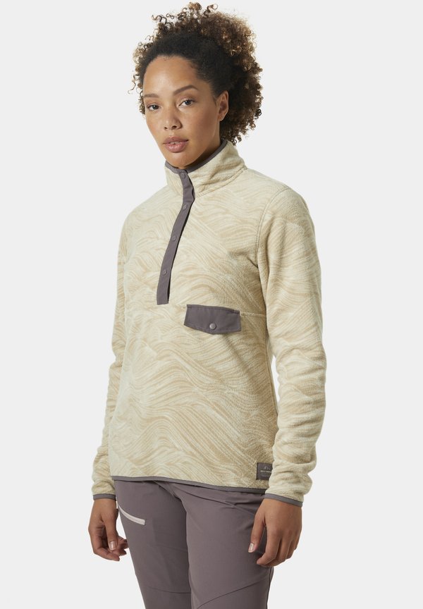 MARIDALEN - Fleecepullover - hh khaki wave aop