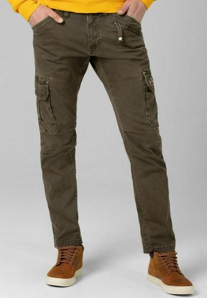 TIMEZONE ROGERTZ - Jeans Slim Fit - olive