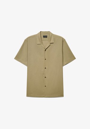 Calliope, CAMICIA TINTA UNITA - Hemd - tabacco