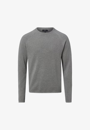 Nils Sundström, NILS SUNDSTRÖM PULLOVER - Strickpullover - hellgrau