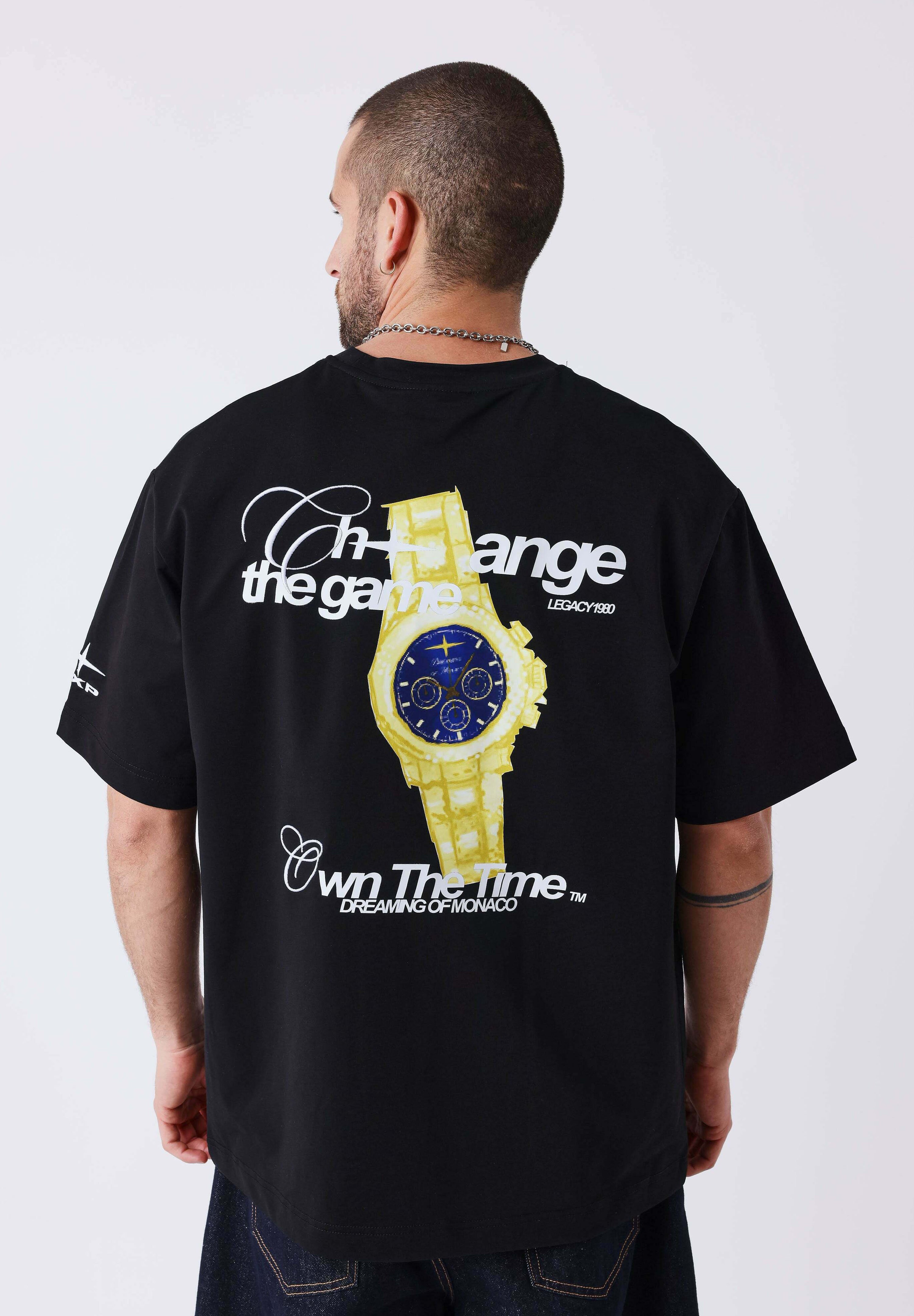 Project X Paris T-SHIRT OWN THE TIME - Camiseta estampada - noir