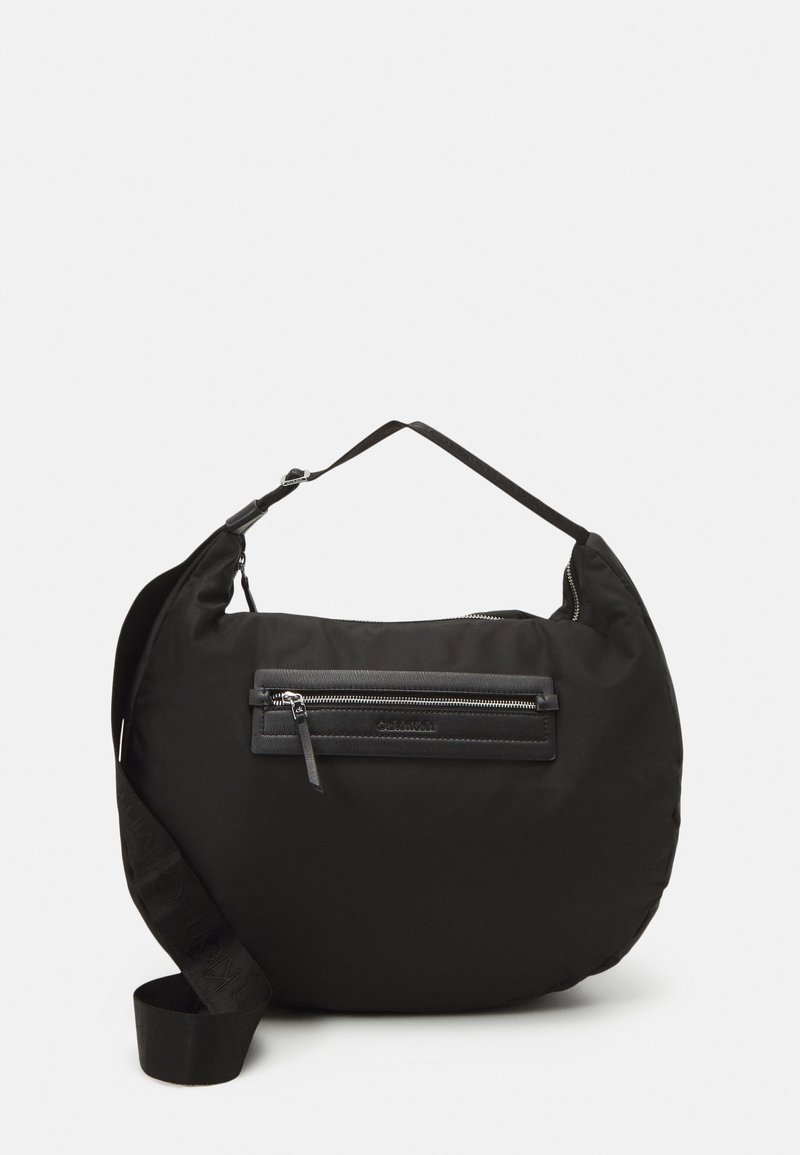 Damen Handtaschen | Calvin Klein ESSENTIAL OVERSIZED HOBO Shopping Bag black/schwarz meliert - EP42289 Damen Handtaschen | Calvin Klein ESSENTIAL OVERSIZED HOBO Shopping Bag black/schwarz meliert - EP42289