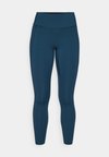UNIVERSA SEAMLESS FRONT 7/8 - Leggingek - armoury navy/anthracite/rift blue
