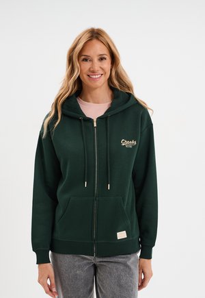 Sweatjacke - vert foncé