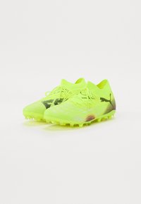 Puma FUTURE MATCH yellow alert/black/sun struck/jaune fluo