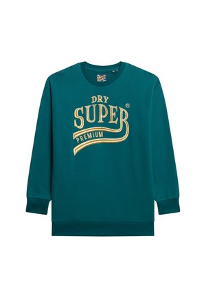 Superdry & Co LUXE LOGO  - Robe de jour - deep teal