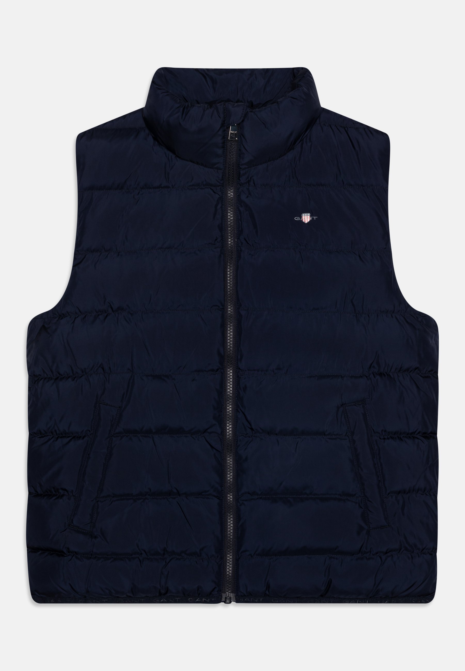 GANT LIGHT PADDED SHIELD UNISEX Waistcoat evening blue/dark