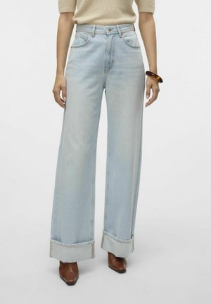 Relaxed fit jeans - light-blue denim