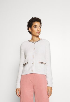 CARDIGAN DETAIL - Cardigan - off white