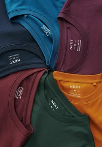Next 6 PACK REGULAR - Lihtne T-särk - rich colour mix