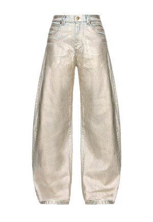 Pinko ELOISE 5 POCKETS - Jeans Relaxed Fit - silver beige