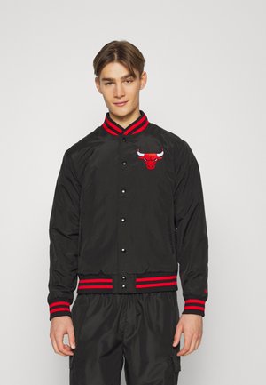 NBA CHICAGO BULLS TEAM WORDMARK BOMBER - Article de supporter - black