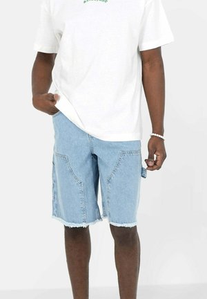Sixth June CARPENTER - Denim shorts - blue