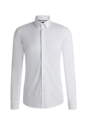 BOSS Slim Fit Langarm - Formal shirt - white