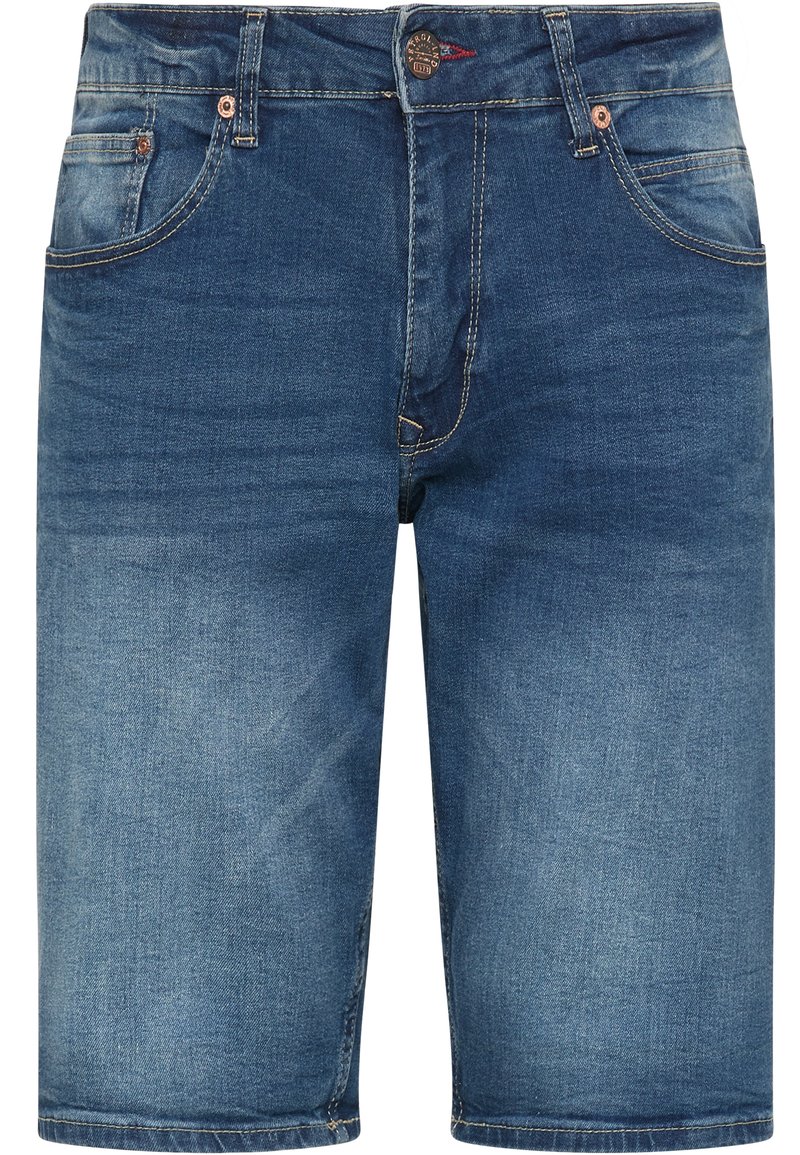 Petrol Industries Jeansshort blauw gemêleerd Petrol Industries Jeansshort blauw gemêleerd