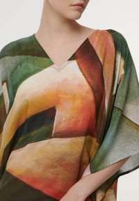 Leem V-NECK - Maxi-jurk - multicolor