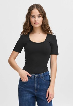 ICHI IHZOLA - Pamata T-krekls - black