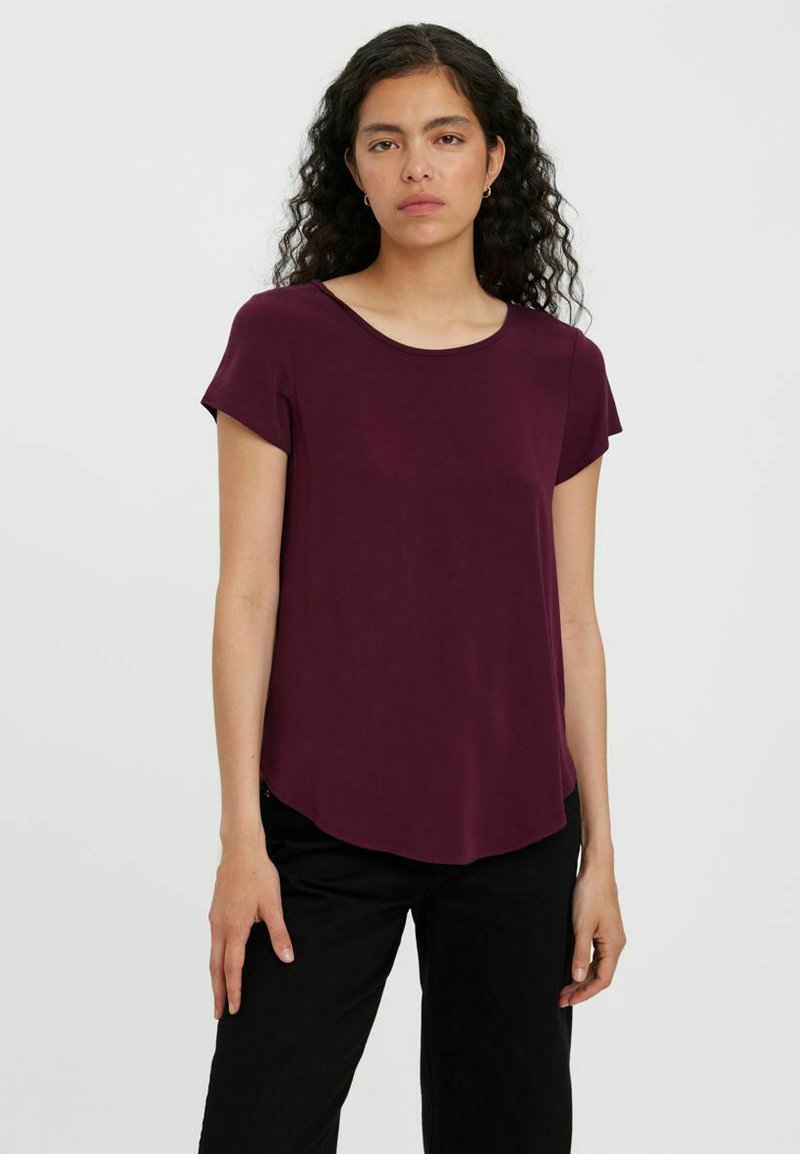 Vero Moda VMBECCA PLAIN - Blouse - winetasting