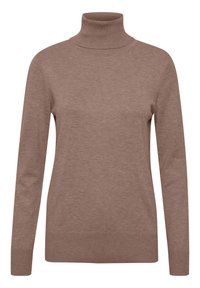 Saint Tropez Stickad tröja - tan