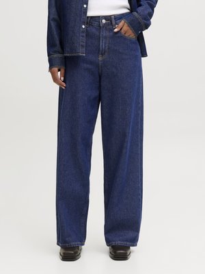 JJXX JXTOKYO WIDE FIT DENIM - Pernera ancha - dark blue denim