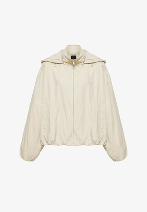 PULL&BEAR, LIGHTWEIGHT HOODED - JACKET - Veste légère - sand