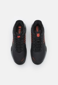 K-SWISS HYPERT EXPRESS - Sapatilhas de ténis para vários pisos - jet black/steel gray/spicy orange