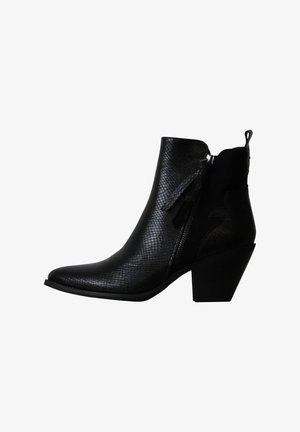 6th Sense, BOTTINES À ZIP SIXTH SENS - Enkelkaarsjes - noir