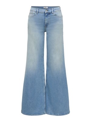 ONLY, Wide-fit ONLCALIFORNIA Mid waist Wide Leg Fit - Flared Jeans - medium blue denim