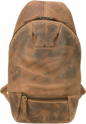 Tagesrucksack - sattelbraun