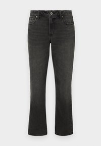 Džinsi ar taisnām starām - black denim