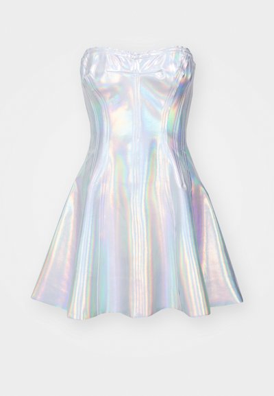 Norma Kamali STRAPLESS GRACE MINI DRESS - Vestito elegante - hologram