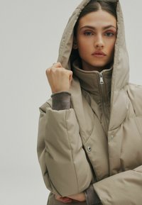 Next LONGLINE - Zimný kabát - neutral