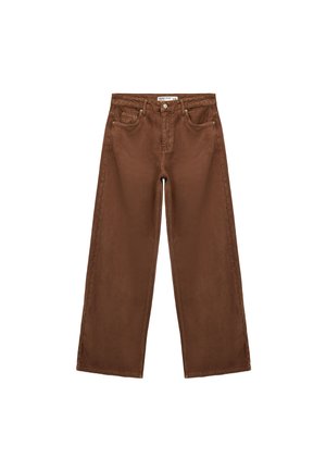 Jean droit - brown