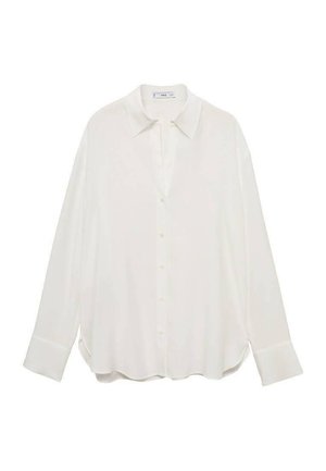 Mango Bluza z gumbi - blanc cassé