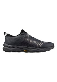 Mizuno WAVE DAICHI GTX - Scarpe da trail running - iron gate nimbus cloud black