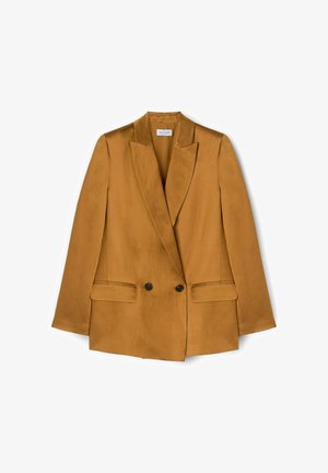 Motivi, GIACCA STRUTTURATA DOPPIOPETTO - Blazer - giallo
