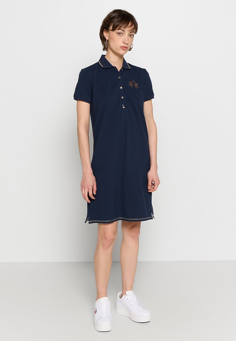 LA MARTINA Jurk donkerblauw