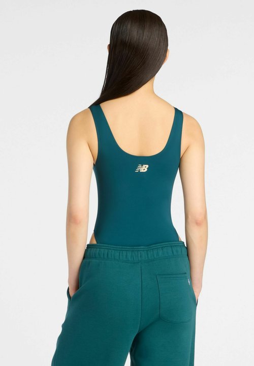 New Balance TRACKSIDE BODYSUIT - Top - medusa green — foto 3