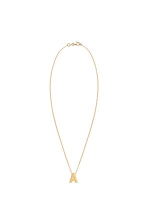 LETTER A INITIALS - Halskette - gold-coloured
