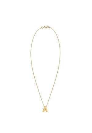 LETTER A INITIALS - Collier - gold-coloured