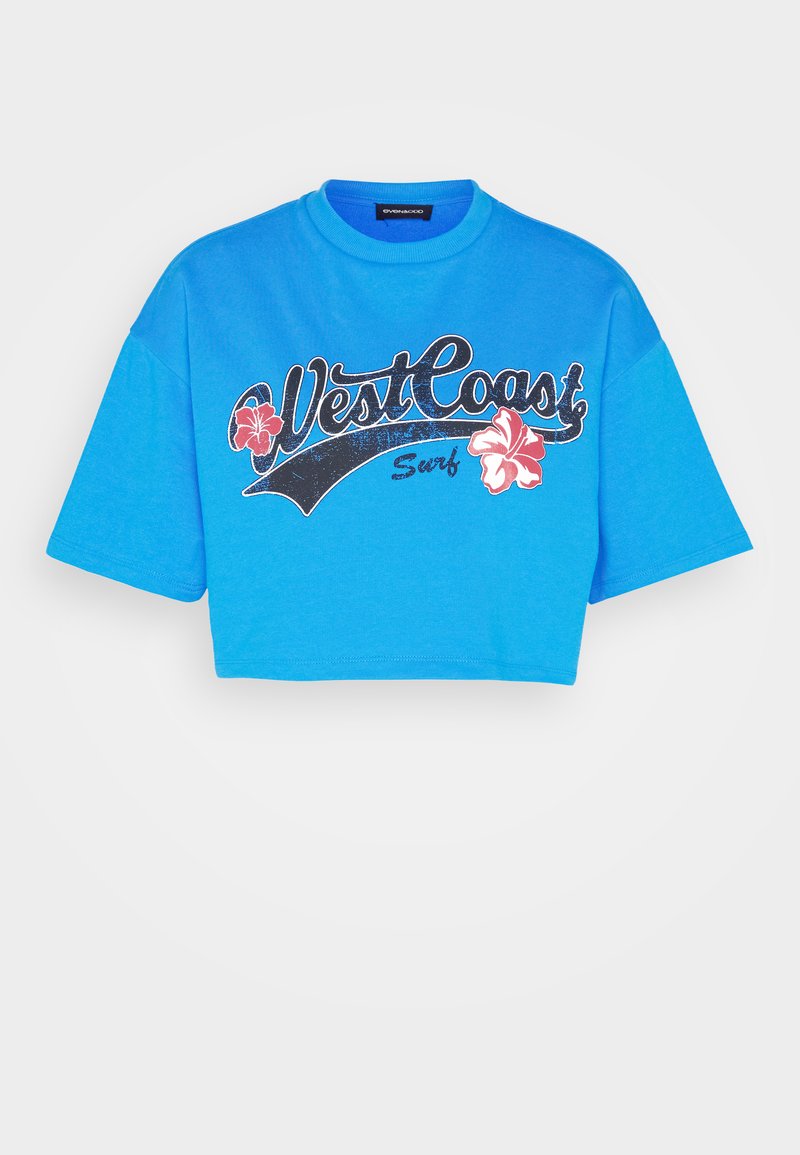 Even&Odd T-shirt print blauw