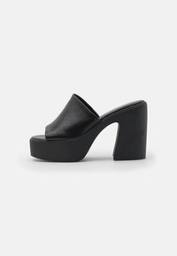 68727 - Heeled mules - other black