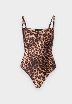 Good American, SWEETHEART TANK BODYSUIT - Μπλούζα - fierce