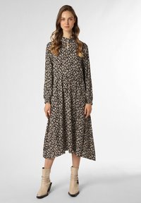 More & More Freizeitkleid - khaki schwarz