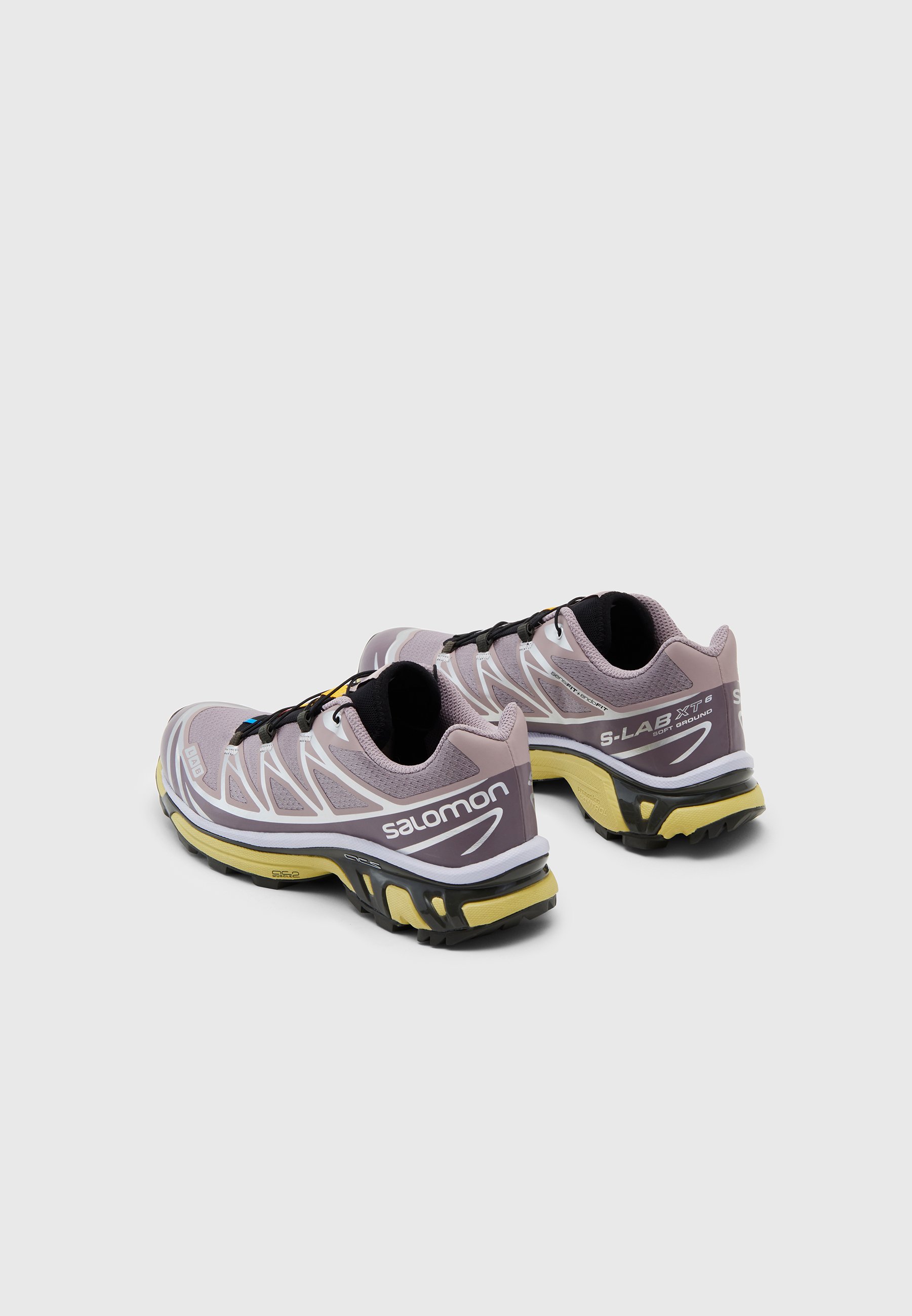 Salomon XT-6 - Sneakers laag - quail/moonscape/donkerpaars - Zalando.nl