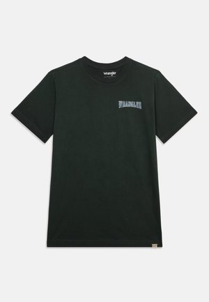 Wrangler, - T-shirt z nadrukiem